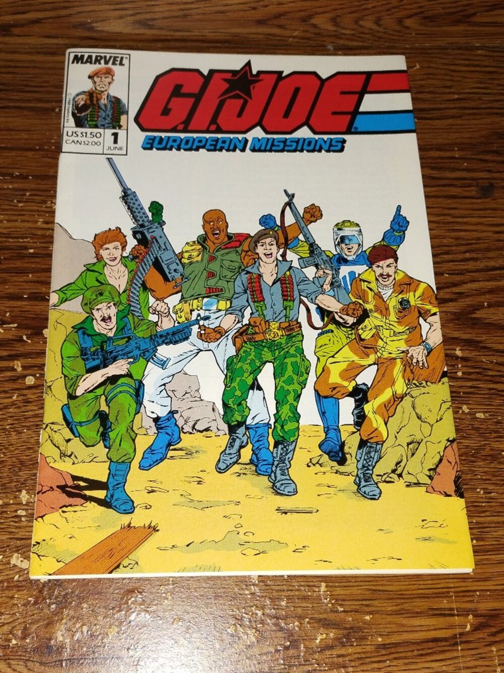 G.I. Joe: European Missions #1 (Marvel Comics, 1988)